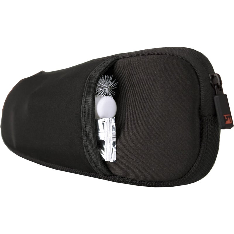 Pro-Tec Baritone Saxophone Neoprene Mouthpiece Pouch with Zipper Closure - Black, Model N277 - Image 3